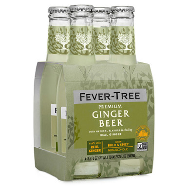 FEVER TREE GINGER BEER NR 4PK CASES ONLY 6/PK