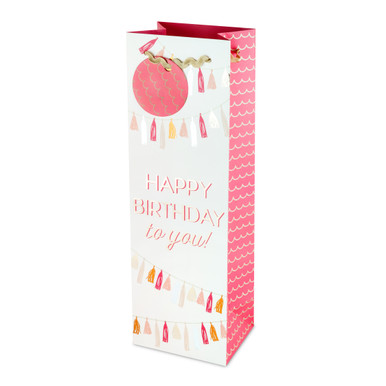 GIFT BAG BIRTHDAY TASSEL GAR N/A