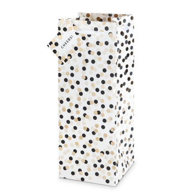 GIFT BAG TUXEDO DOTS 1 5L N/A