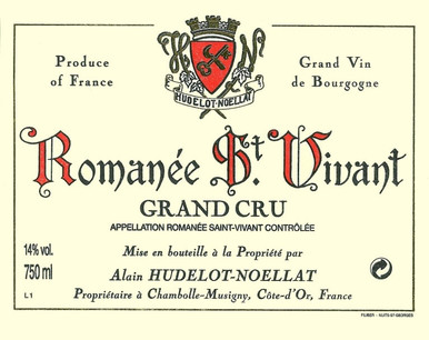 HUDELOT NOELLAT ROMNEE ST VIVANT 17 750ML