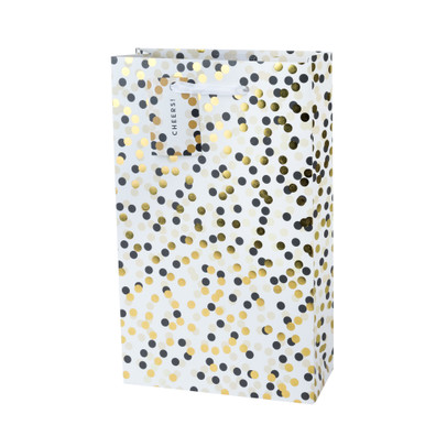GIFT BAG TUXEDO DOT DOUBLE BAG