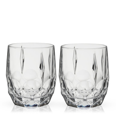 VISKI COCKTAIL GLASS 2CT 11OZ -- CASES ONLY -- 2/PK