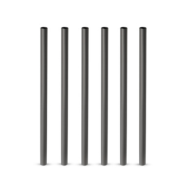 VISKI STRAWS LOWBALL STL 6CT 5IN