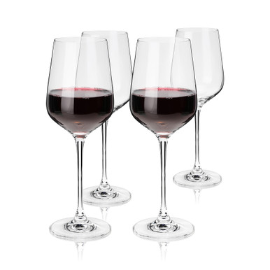 VISKI WINE GLASS BORD 4CT 21OZ CASES ONLY 4/PK