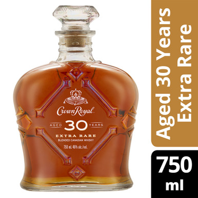 CROWN ROYAL EX RARE 30YR 750ML