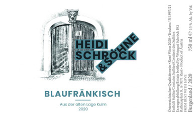 SCHROCK BLAUFANKISCH 750ML