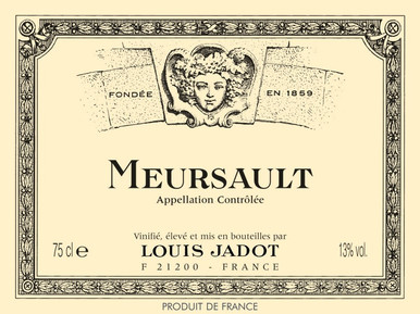 JADOT MEURSAULT 21 750ML