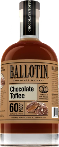 BALLOTIN CHOCOLATE TOFFEE WHISKEY 750ML