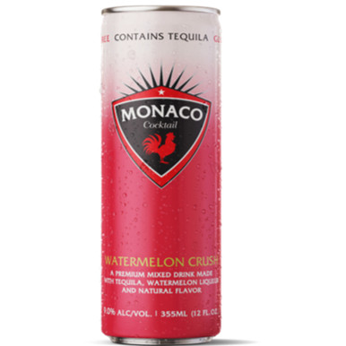 MONACO WATERMELON CN 4PK 355ML CASES ONLY 6/PK