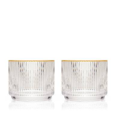VISKI TUMBLERS STACKING 2CT 12OZ -- CASES ONLY -- 2/PK