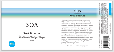 30A ROSE BUBBLES CN 12OZ CASES ONLY 24/PK