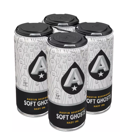 AUSTIN BRWRKS SOFT GHOST TCN 4PK CASES ONLY 6/PK