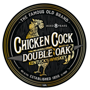 CHICKEN COCK DOUBLE OAK 750ML