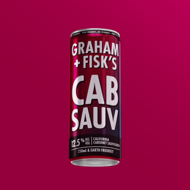 GRAHAM FISK CALI CAB CN 250ML CASES ONLY 24/PK
