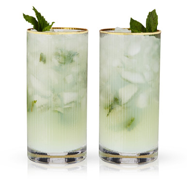 VISKI HIGHBALL CRYSTAL 2CT 15OZ CASES ONLY 4/PK