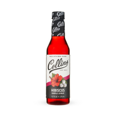 COLLINS HIBISCUS SYRUP 12 7OZ