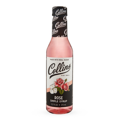 COLLINS ROSE SYRUP 12 7OZ