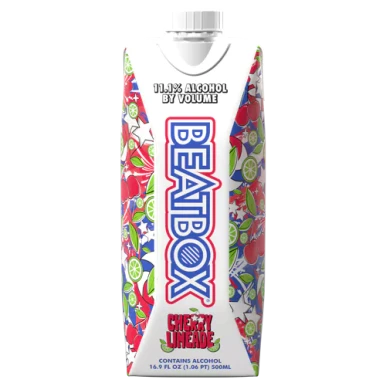 BEATBOX CHERRY LIMEADE 500ML CASES ONLY 12/PK