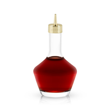 VISKI BITTERS BOTTLE GOLD TP 3OZ