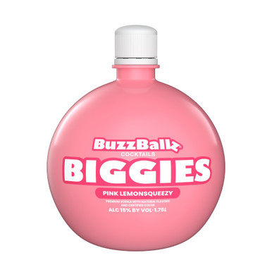 BUZZBALLZ BIGGIES PINK LEM 1 75L