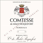 COMTESSE MALET ROQUE ROUGE 750ML