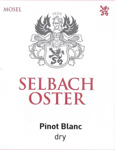 SELBACH PINOT BLANC 750ML