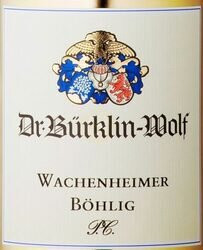 BURKLIN WOLF WACH BOHL 23 750ML