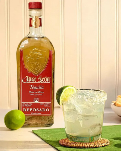 JOSE LEON TEQUILA REPOSADO 750ML