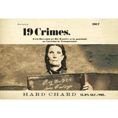 19 CRIMES HAR CHARD 4PK 187ML CASES ONLY 24/PK