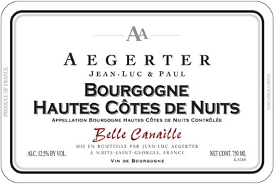 AEGERTER HAUTES COTES DE NUITS BELLE CANAILLE 750ML