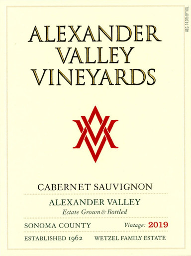 ALEXANDER VALLEY CABERNET 750ML