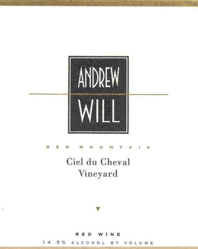 ANDREW WILL CIEL DU CHEVAL 17 750ML