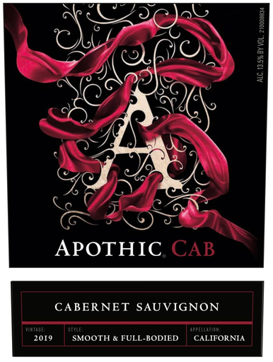 APOTHIC CABERNET 750ML