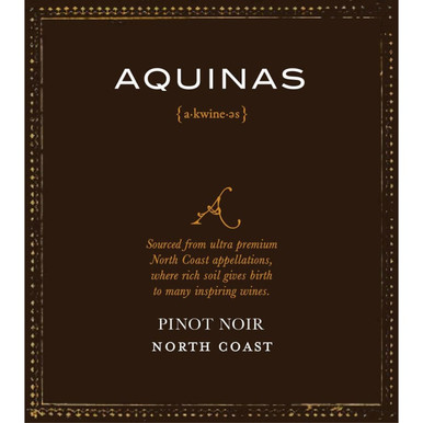 AQUINAS PINOT NOIR 750ML