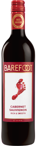 BAREFOOT CAB SAUV 4PK 187ML CASES ONLY 6/PK