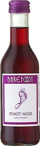 BAREFOOT PINOT NOIR 4PK187ML CASES ONLY 6/PK