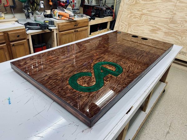 Custom office desk