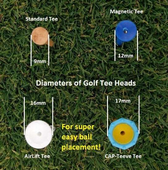 Senior AirLift Tees, senior golf products, golf accessories, golf ball