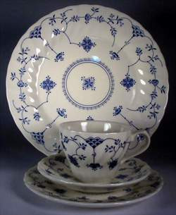 Churchill Finlandia Flat Cup and Saucer Set - collectible replacement piece at China Lane.