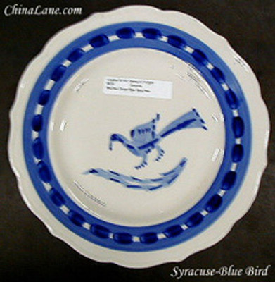 Syracuse - Blue Bird - Dinner Plate
