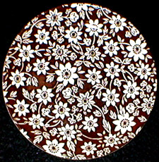 Johnson Brothers Country Cupboard Brown Cereal Bowl, 6 3/8"