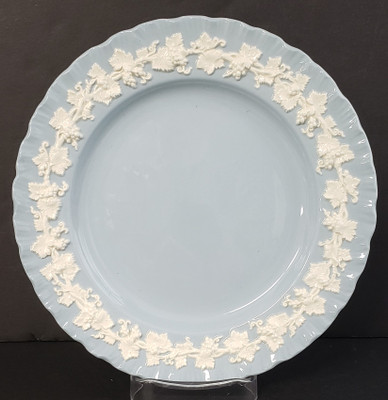 Wedgwood Cream on Lavender (Shell Edge) Salad Plate.