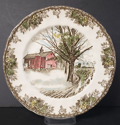Johnson Brothers Friendly Village Dinner Plate Autumn Mists from the Friendly Village collection by Johnson Brothers.
