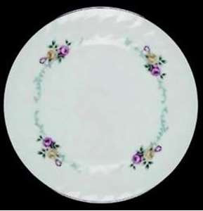 Halsey St. Regis Bread Plate 2". Collectible replacement piece available at China Lane.