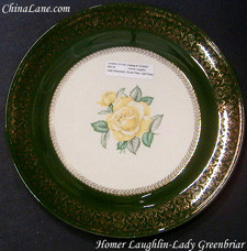 Homer Laughlin Lady Greenbriar Creamer 2" in the Homer Laughlin Lady Greenbriar pattern. Shop China Lane for replacement chin