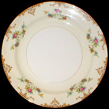 Homer Laughlin Aristocrat Cream Soup and Saucer in the Homer Laughlin Aristocrat pattern. Shop China Lane for replacement chi