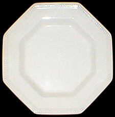 Johnson Brothers Heritage White Dinner Plate - collectible replacement piece by Johnson Brothers.