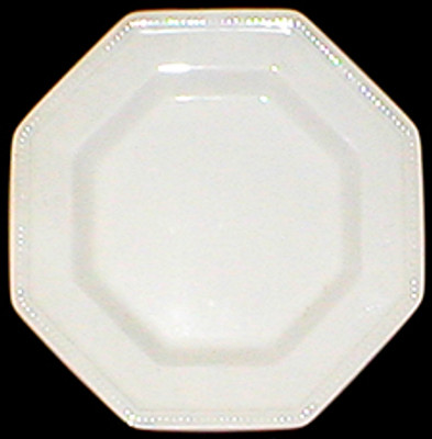 Johnson Brothers Heritage White Footed Cup and Saucer Set - About New from the Heritage White collection by Johnson Brothers.