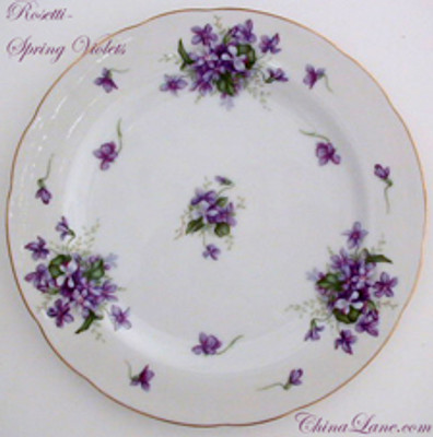 Rossetti - Spring Violets (Occupied Japan) - Cup and Saucer