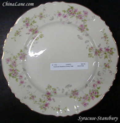 Syracuse - Stansbury ~ Gold Trim - Salad Plate